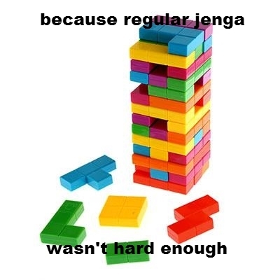 Tetris Jenga