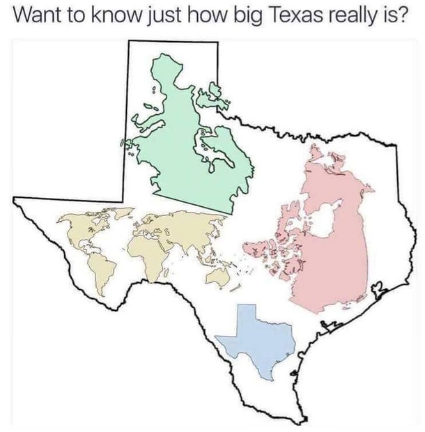 Texas is HUGE