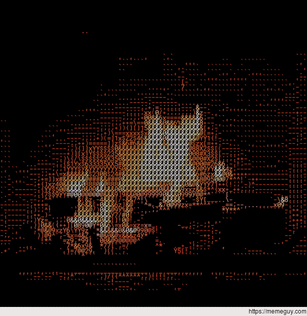 Text art fireplace 