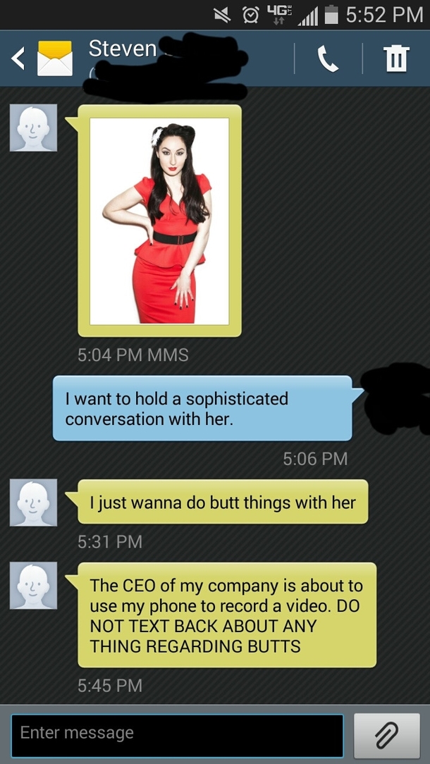 Texting a friend about Robyn Adele Anderson presented the most difficult decision of my day