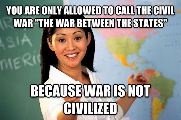 th grade History teacher Still drives me crazy