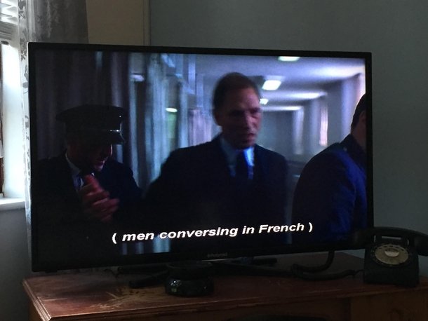 Thank god for subtitles