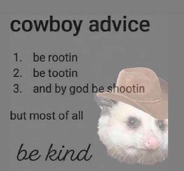 thank u cowboy