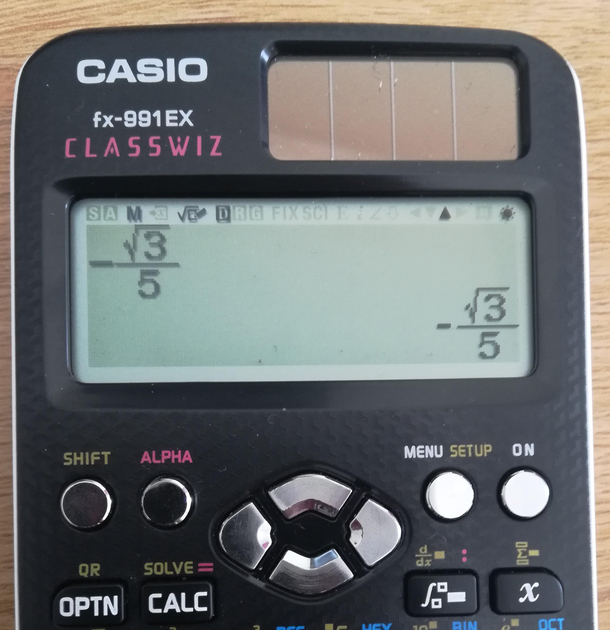 Thank you calculator you always were there for me