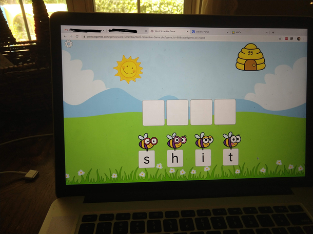 Thank you for broadening my childs vocabulary childrens word scramble program 