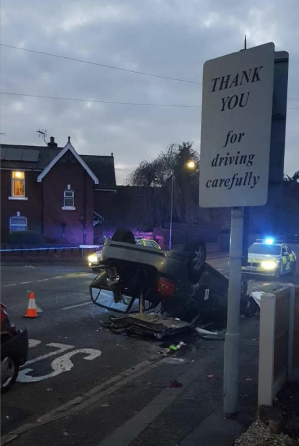 Thank You for driving carefully