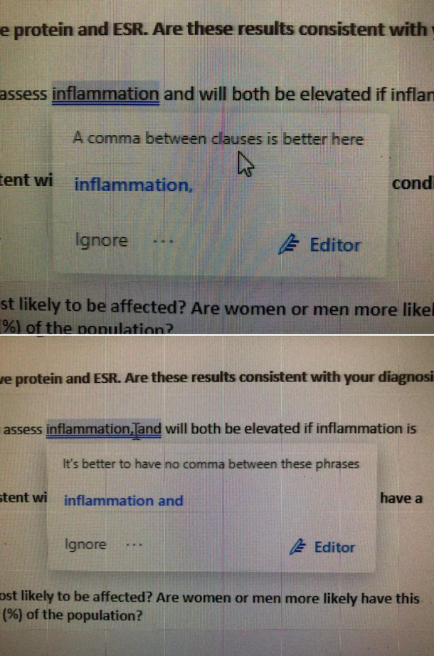 Thank you so much Word Very fucking helpful