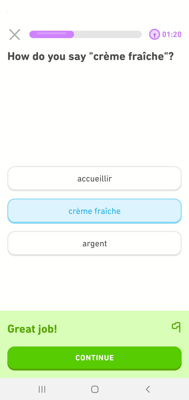 Thanks Duolingo