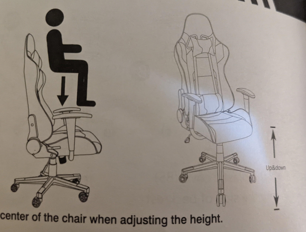 Thanks for explaining how to sit