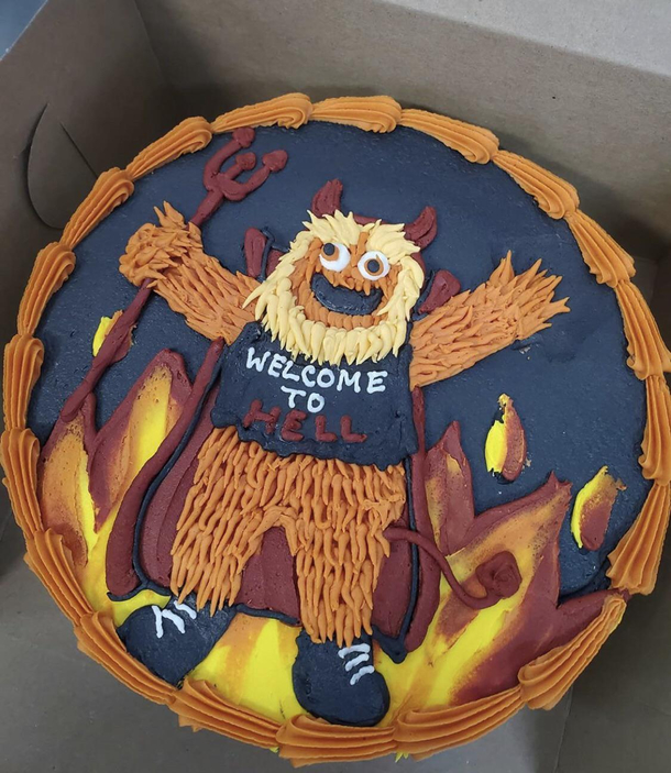 Thanks for the cake
