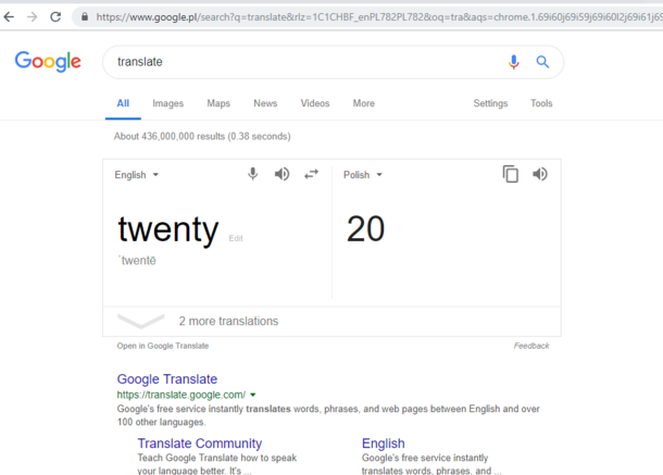 Thanks Google