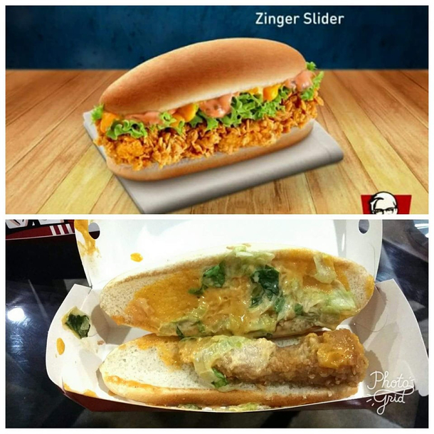 Thanks KFC totally what I expected s