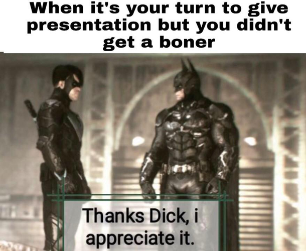 Thanks little guy
