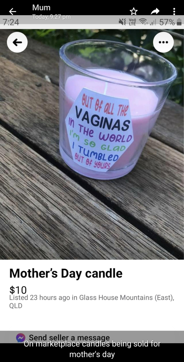 Thanks mum