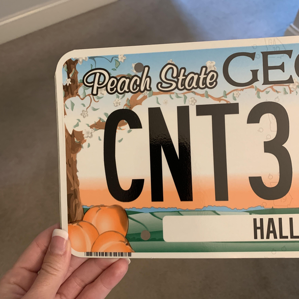 Thanks to the GA DMV Im now a Peach State CNT