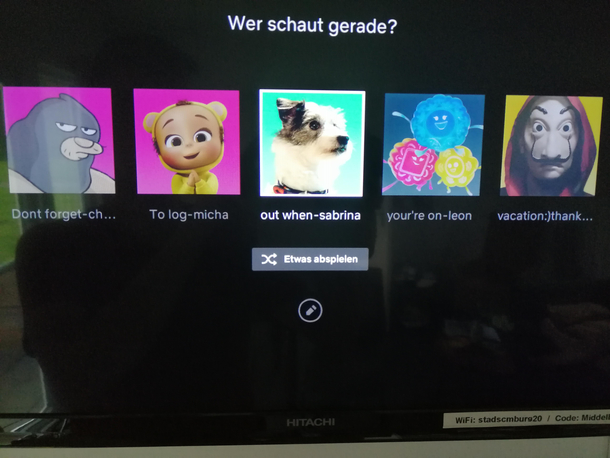 Thanks to the people who gave us Netflix while were on vacation  Didnt mess with them much and Im going to log them out