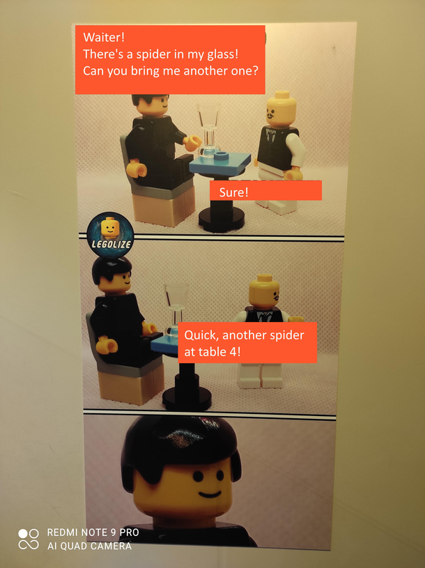 Thanks waiter i hate it