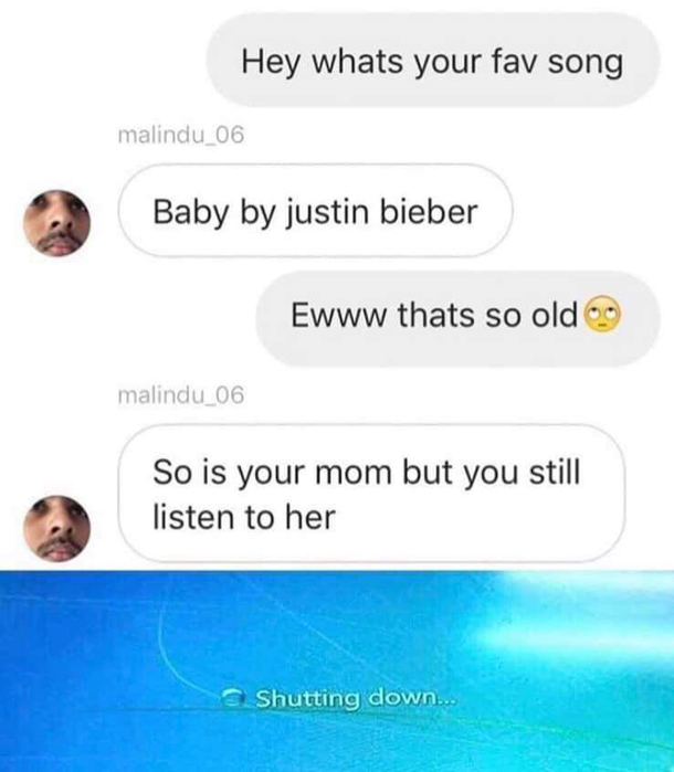 That burns