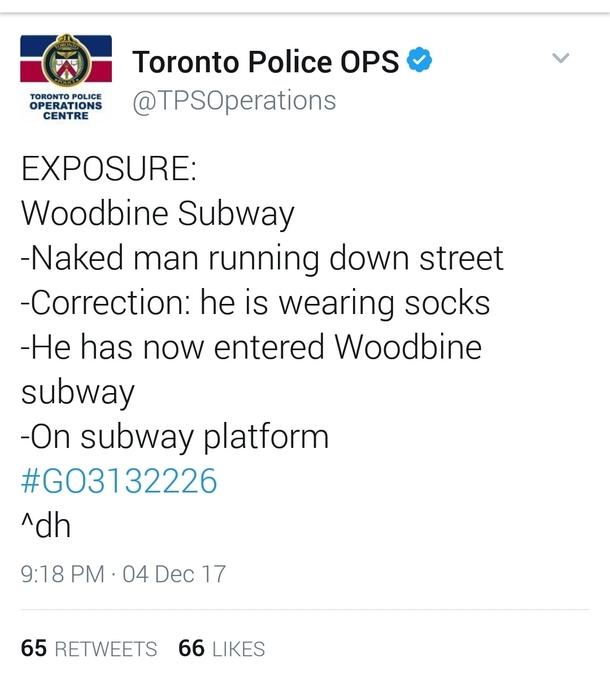 That correction though