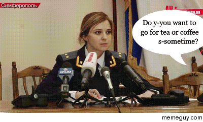 That feel no potential Crimean military dictator gf