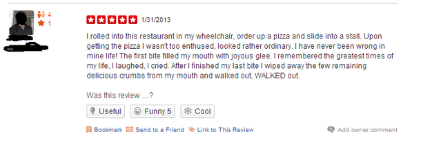 That is some damn good Pizza