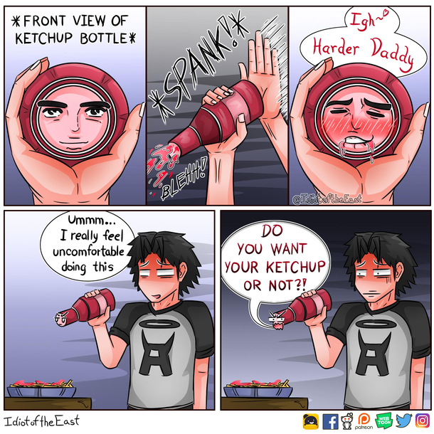 that ketchup better be worth it