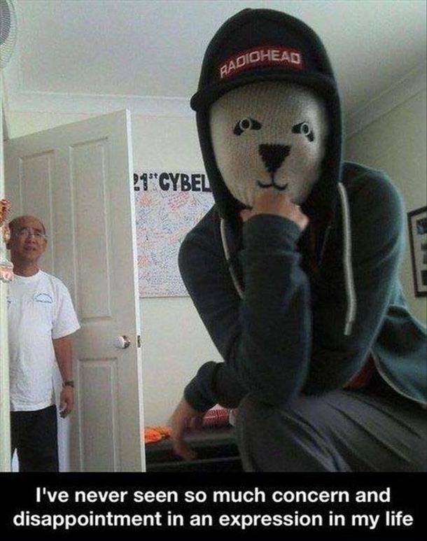 That look of disappointment