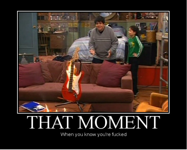 That moment