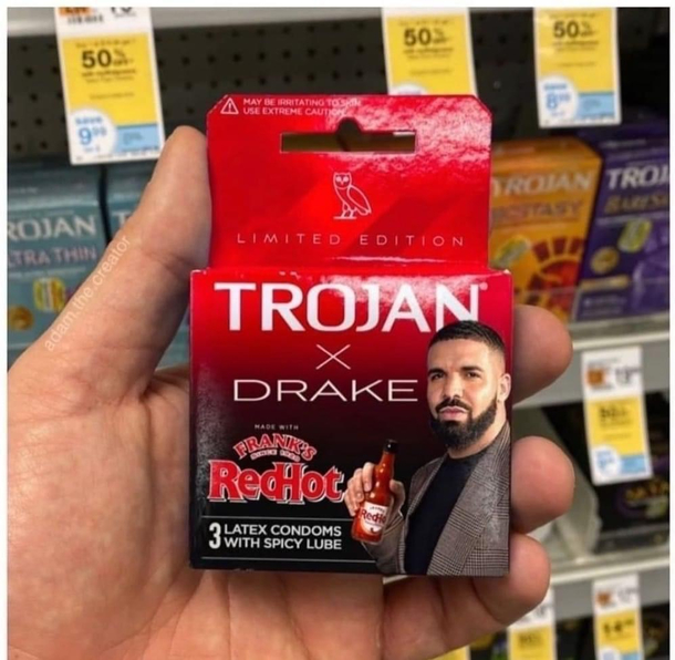 That new Drake condom