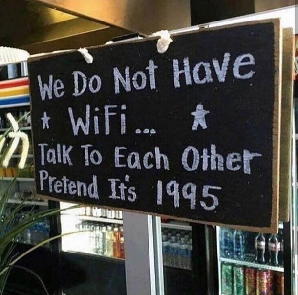 That No WiFi Sign