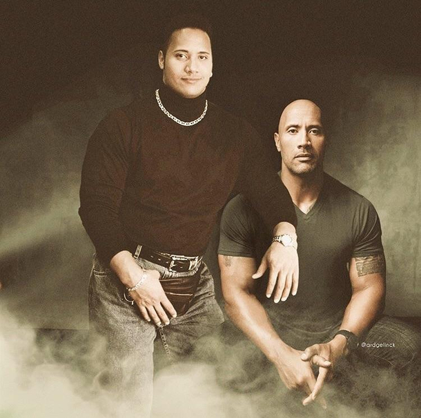 That time Dwayne Johnson first met The Rock