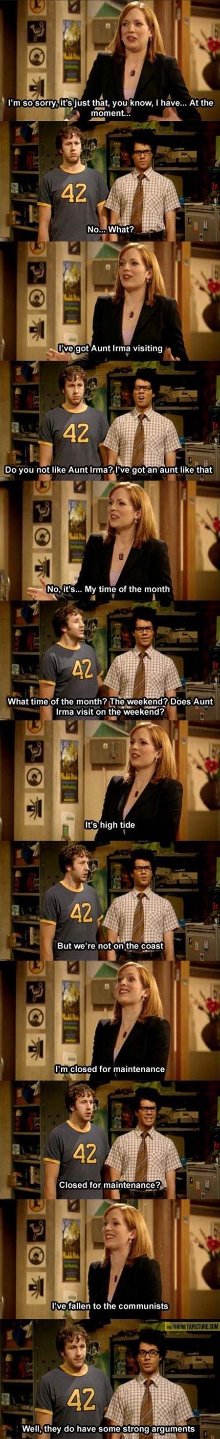 That time of the month
