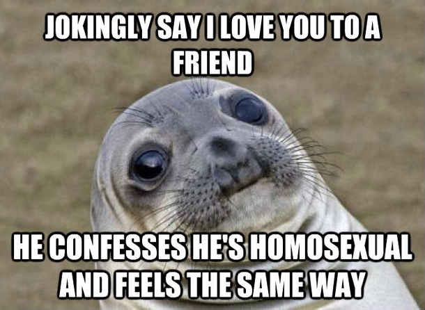 That was more awkward then I thought it would be