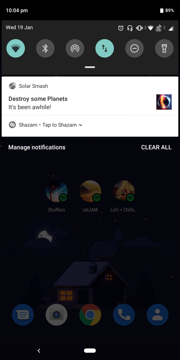 Thats a suspicious notification