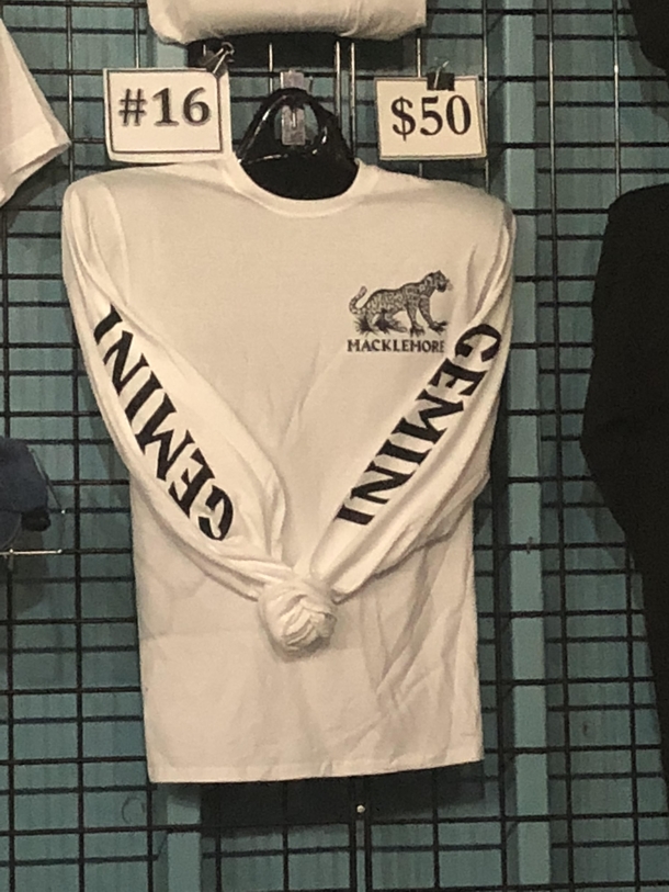 Thats  for a T-shirt