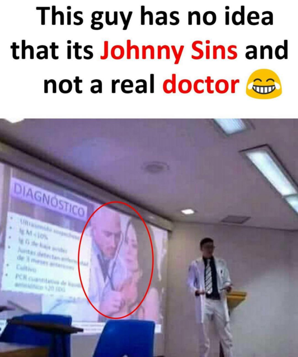 Thats how you diagnose yourself