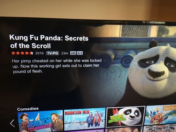 Thats not how I remembered it
