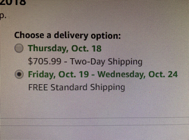 Thats ok Friday is fine