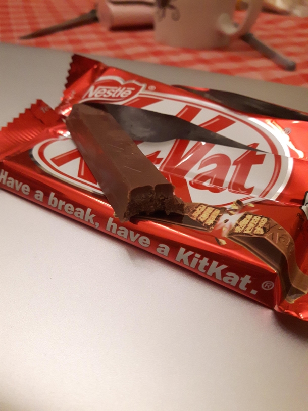 Thats okay I didnt want a wafer anyway