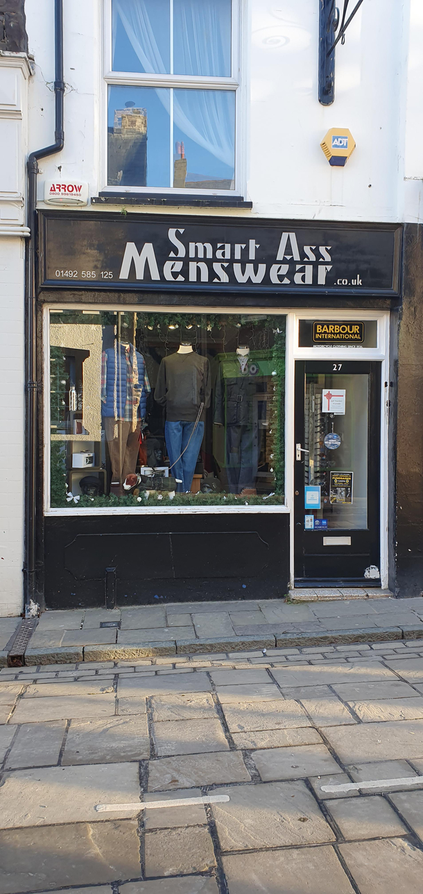 Thats one way to name your store