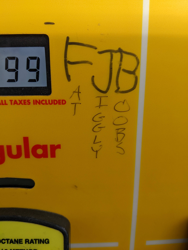 Thats one way to take care of this graffiti