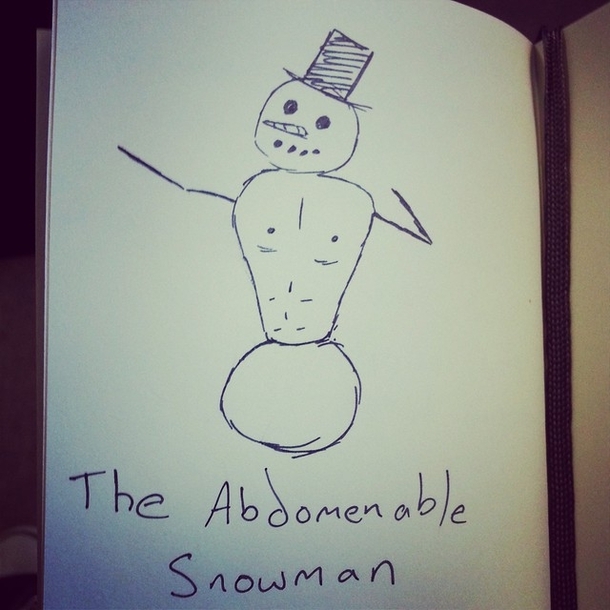 The abdomenable snowman