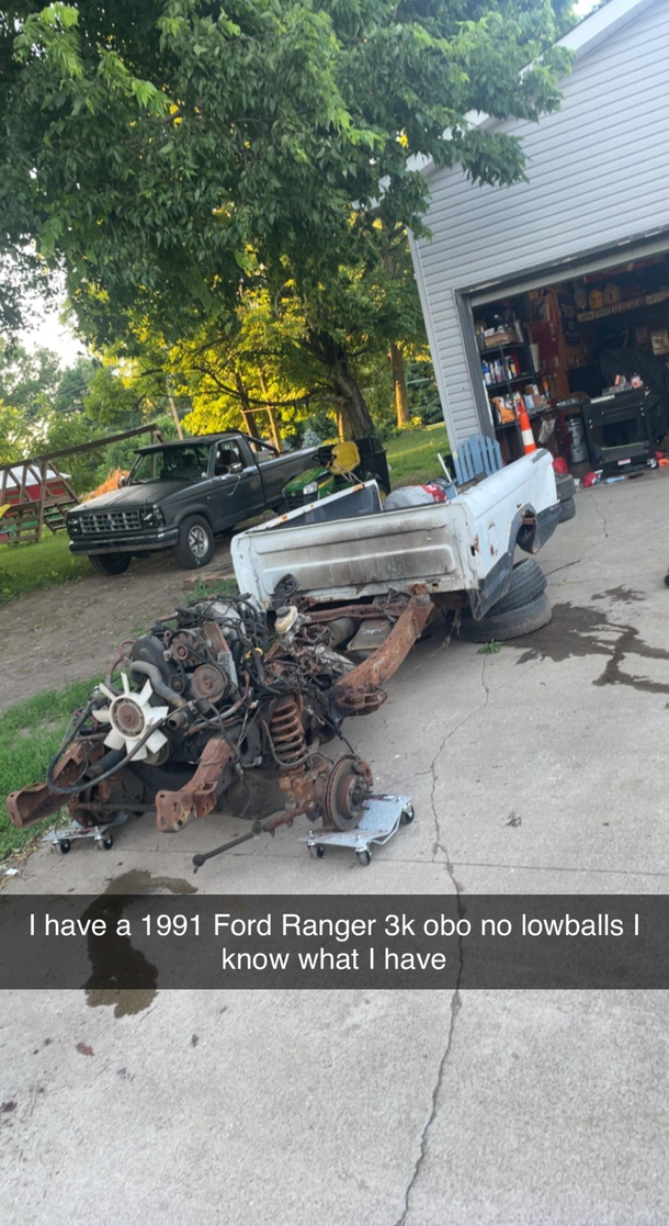 The ad my son wrote for his truck