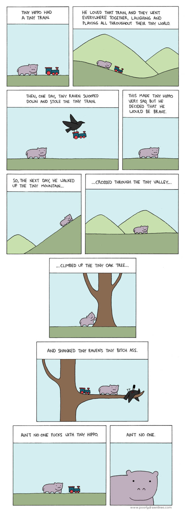 The adventure of Tiny Hippo