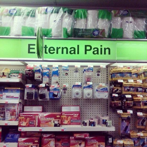 The aisle to avoid