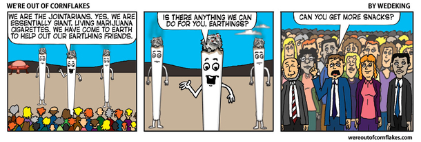 The aliens are Earths new best friends