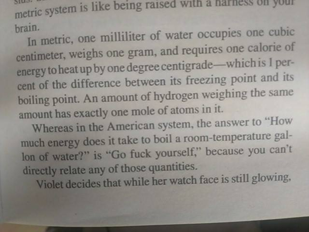 The American measurement system in a nutshell