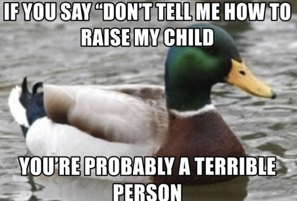 The amount of parents who ignore safety regulations just to let their kids have a little fun is too much