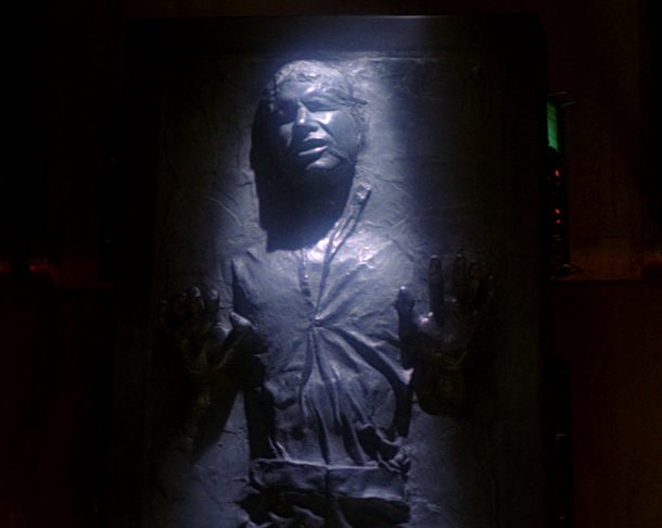The answer is no You should not vacuum pack Han Solo