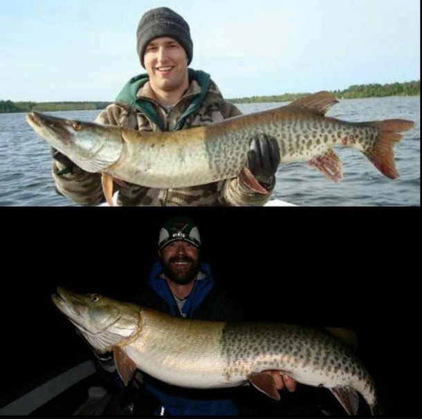 The article said he was  years older My kid said the fish looked  years older too